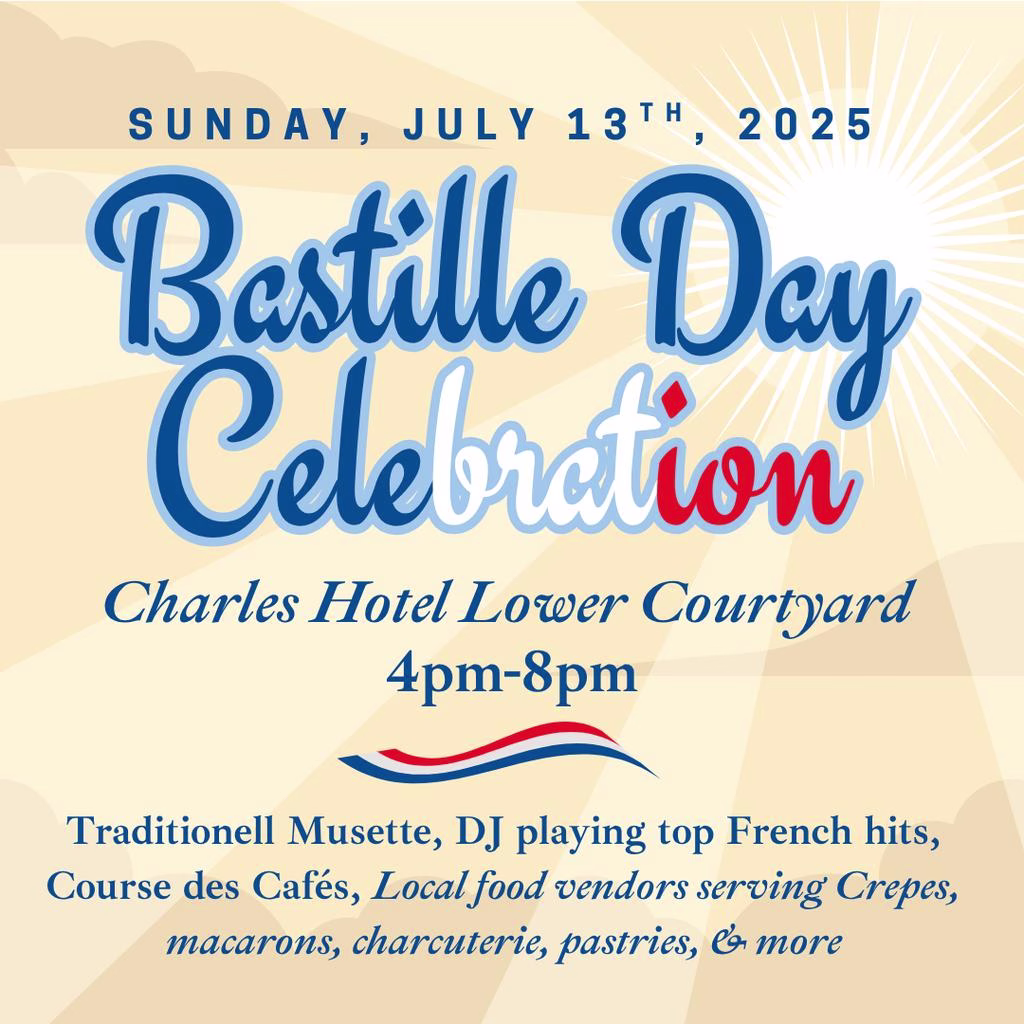 Bastille Day Celebration at The Charles Hotel!