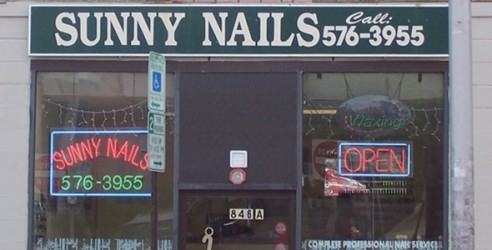 Sunny Nails Exterior