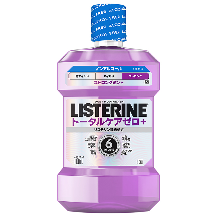 G ページ リステリン® トータルケアゼロプラス ストロング​
