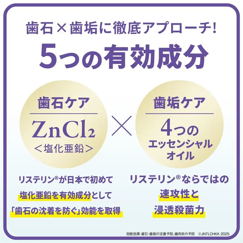 リステリン® プロケア 歯石歯垢予防 image 5