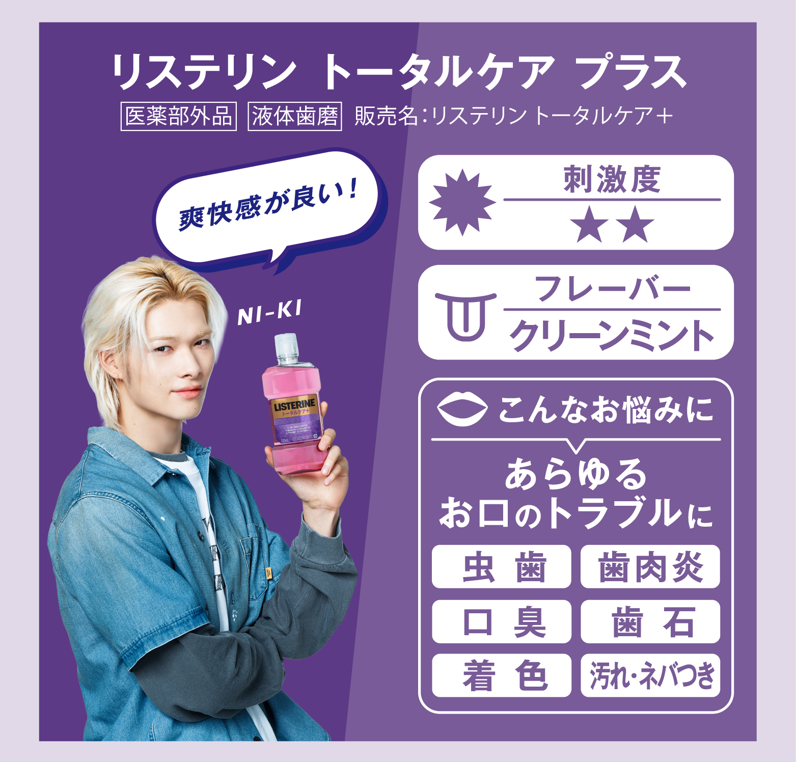 リステリン ENHYPENとお口から健康キャンペーン リステリン ENHYPENとお口から健康キャンペーン