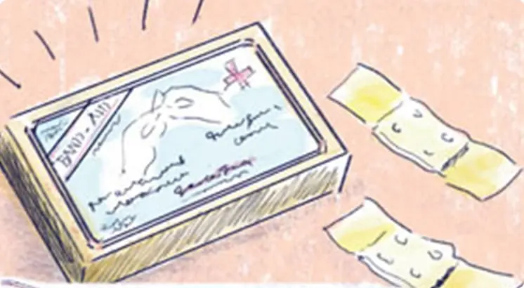 バンドエイド® として商標をとる