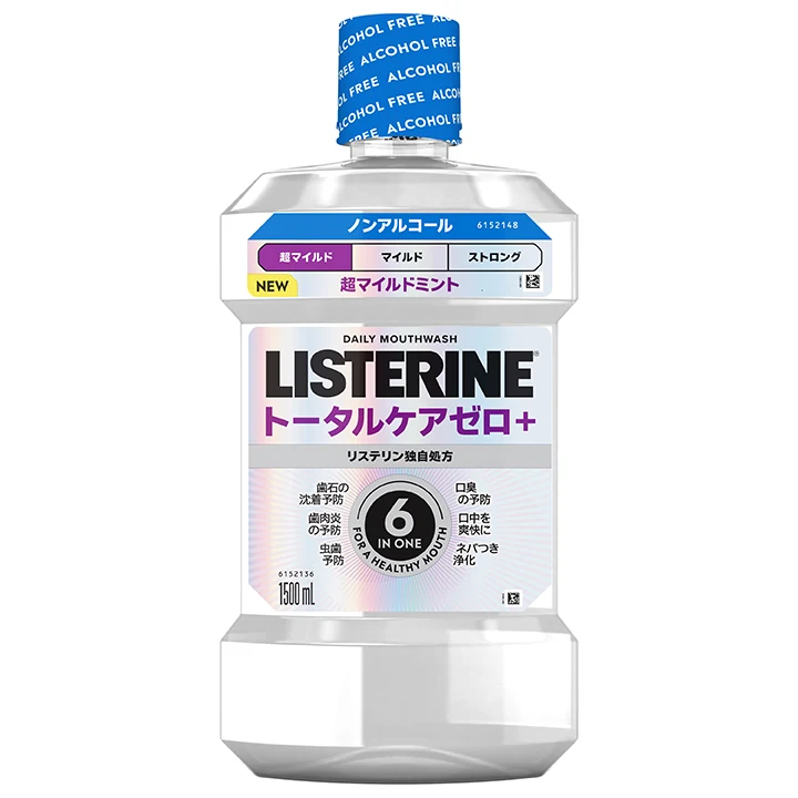 リステリン®トータルケアゼロプラス　超マイルド 1500ml​