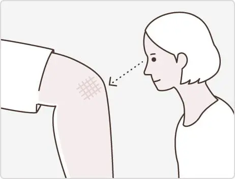 キズパワーパッド™の使い方STEP4 経過を観察する