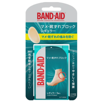 バンドエイド® マメ・靴ずれブロック　レギュラー/スモールサイズ