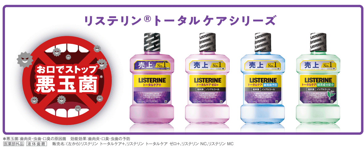 口臭予防の習慣 口臭予防の習慣 - Image 1 - Listerine - ja-JP