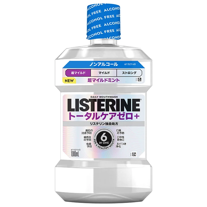 リステリン®トータルケアゼロプラス　超マイルド 1000ml​