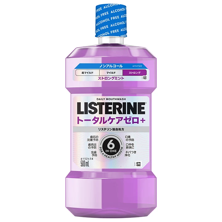 リステリン® トータルケアゼロプラス ストロング 500ml