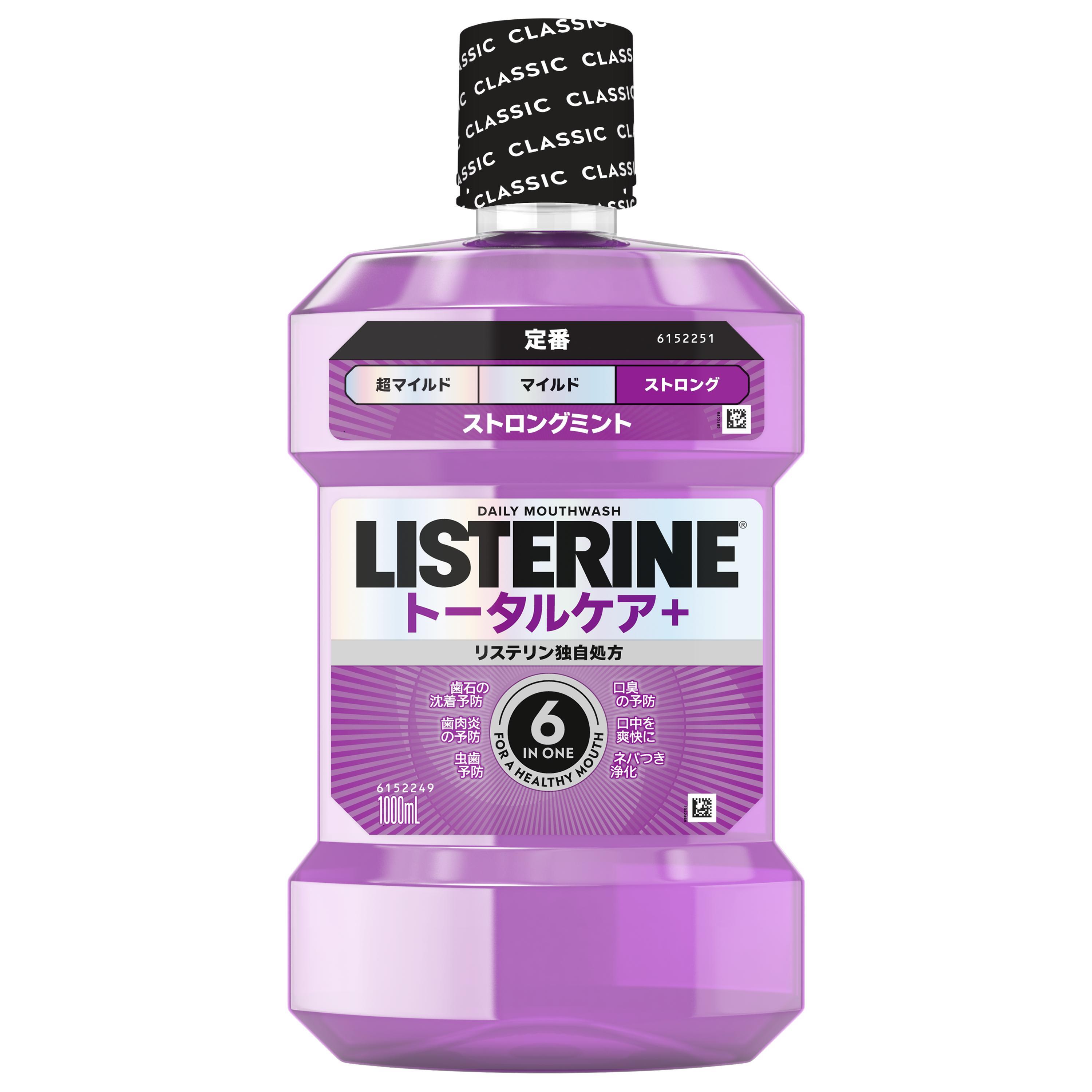 リステリン トータルケアPLUS+ 1,000mL×12本セット リステリン® トータルケア プラス​