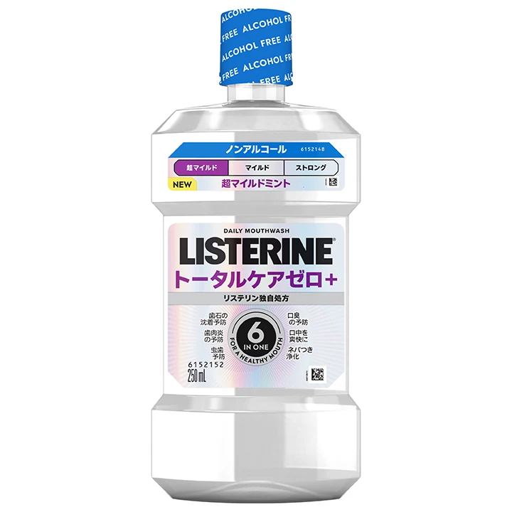 リステリン®トータルケアゼロプラス　超マイルド 250ml​
