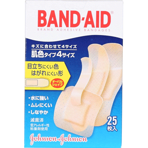肌色タイプ | バンドエイド® BAND-AID®