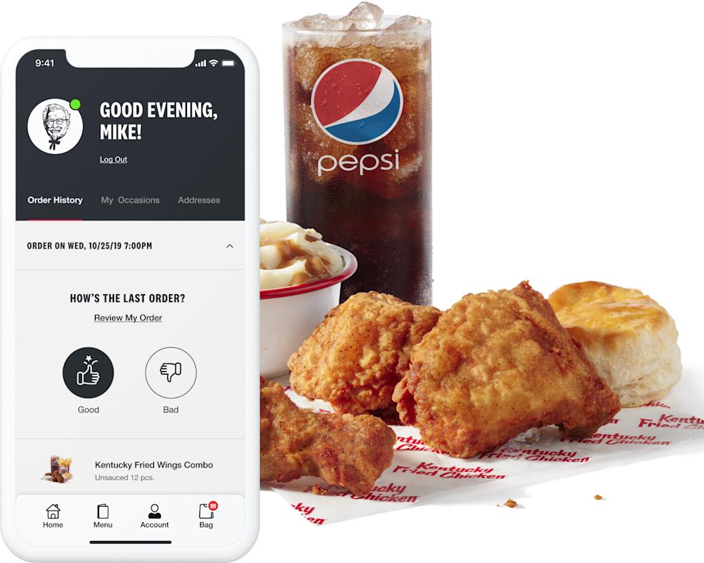 Kfc order on sale