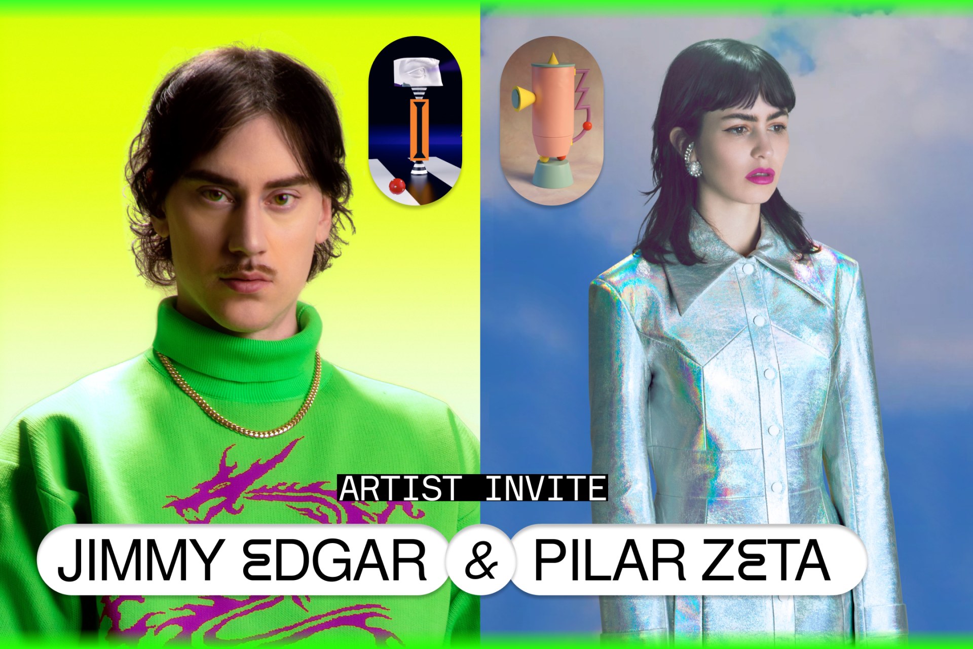 Artist Invite: Jimmy Edgar & Pilar Zeta