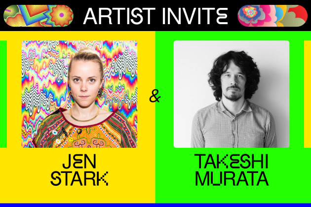 Artist Invite: Jen Stark & Takeshi Murata cover image