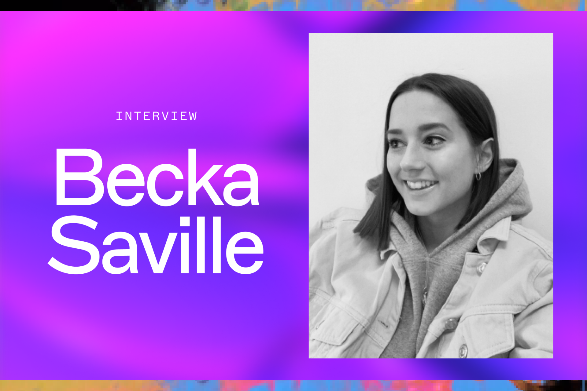 Becka Saville visualizes memories. 