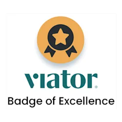 Viator Award Badge of Excellence 2024 - Travel Agent.