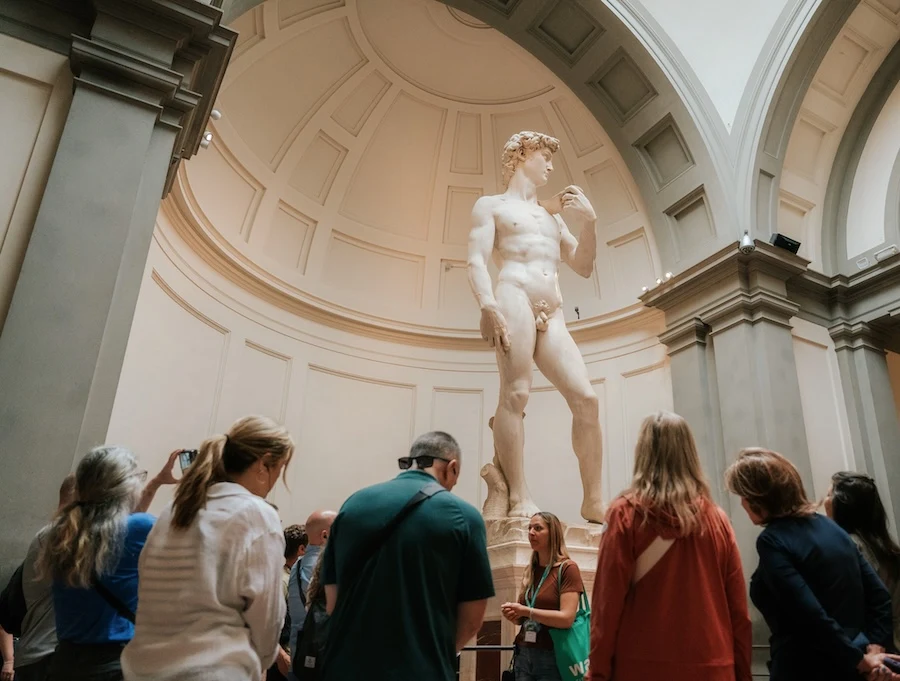 Private Florence walking tour: Three Davids, three artists