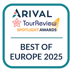 "Best of Europe" award from Arival in 2025 in PNG format