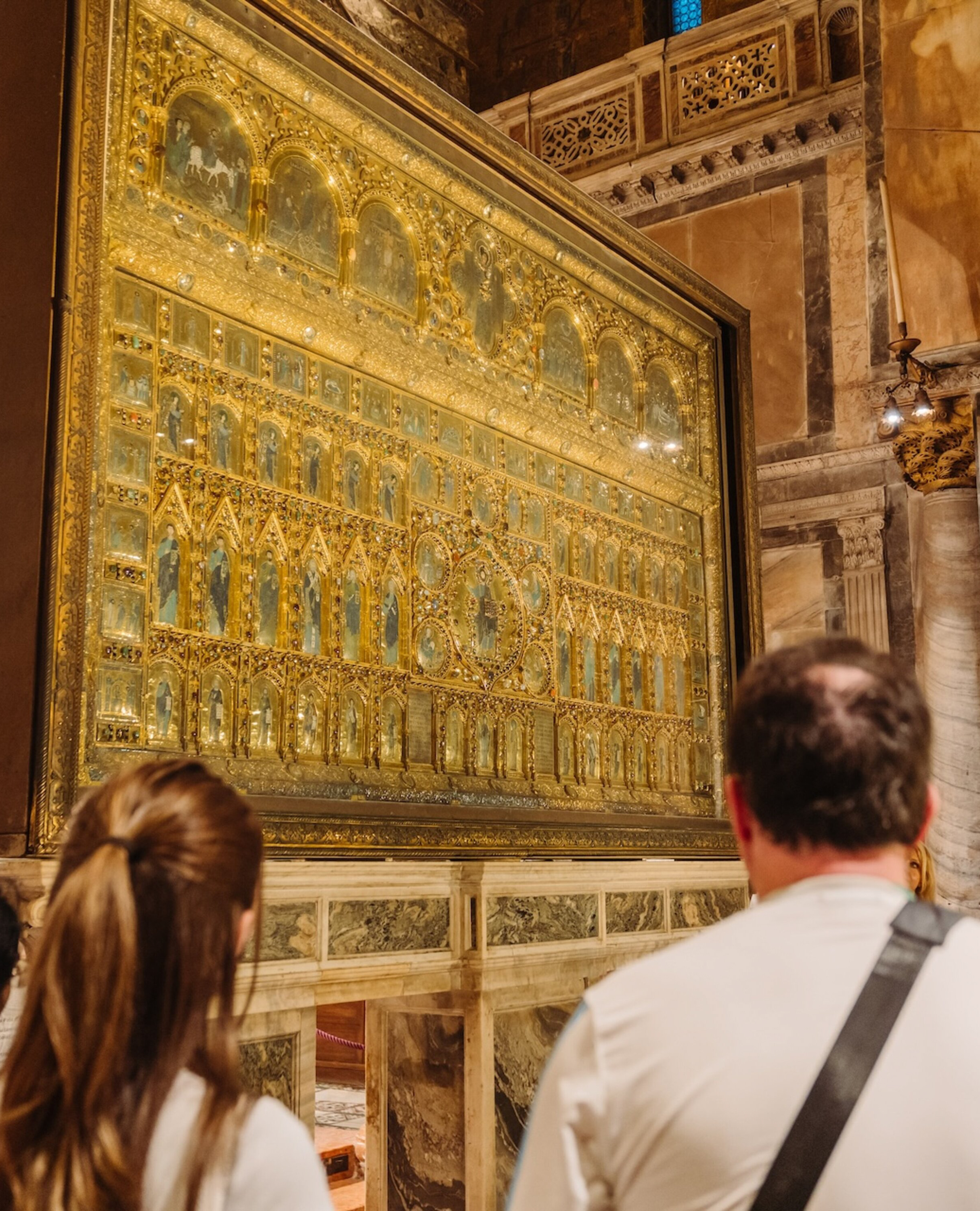 Private St. Mark's Basilica after hours: The gold mosaics, in silence