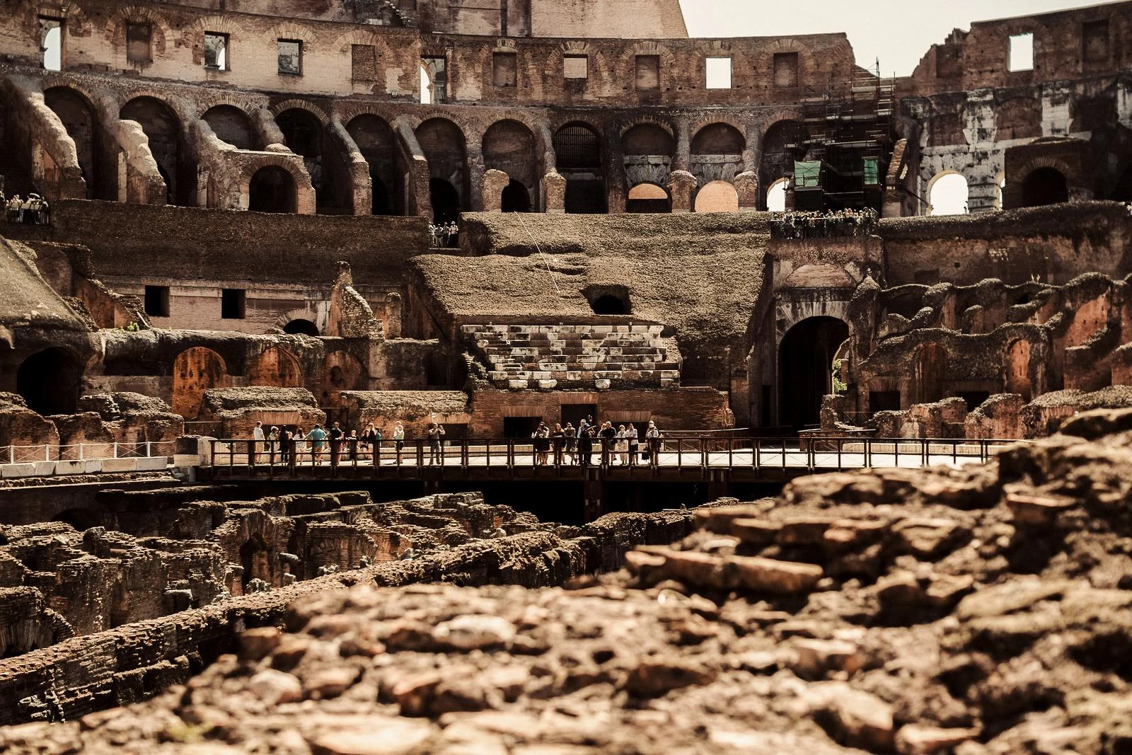 Colosseum arena floor tour: ancient Rome in two hours