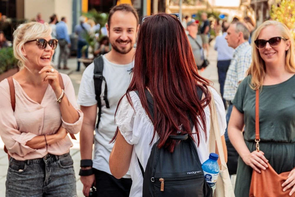 Small group walking tour in Rome