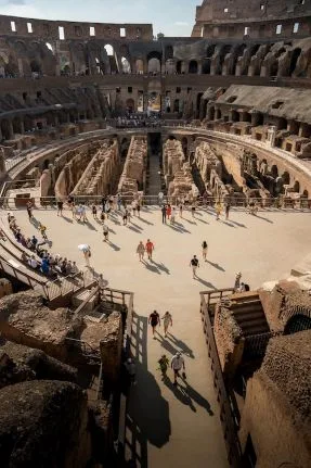 Private VIP Colosseum Underground Tour with Roman Forum & Palatine Hill