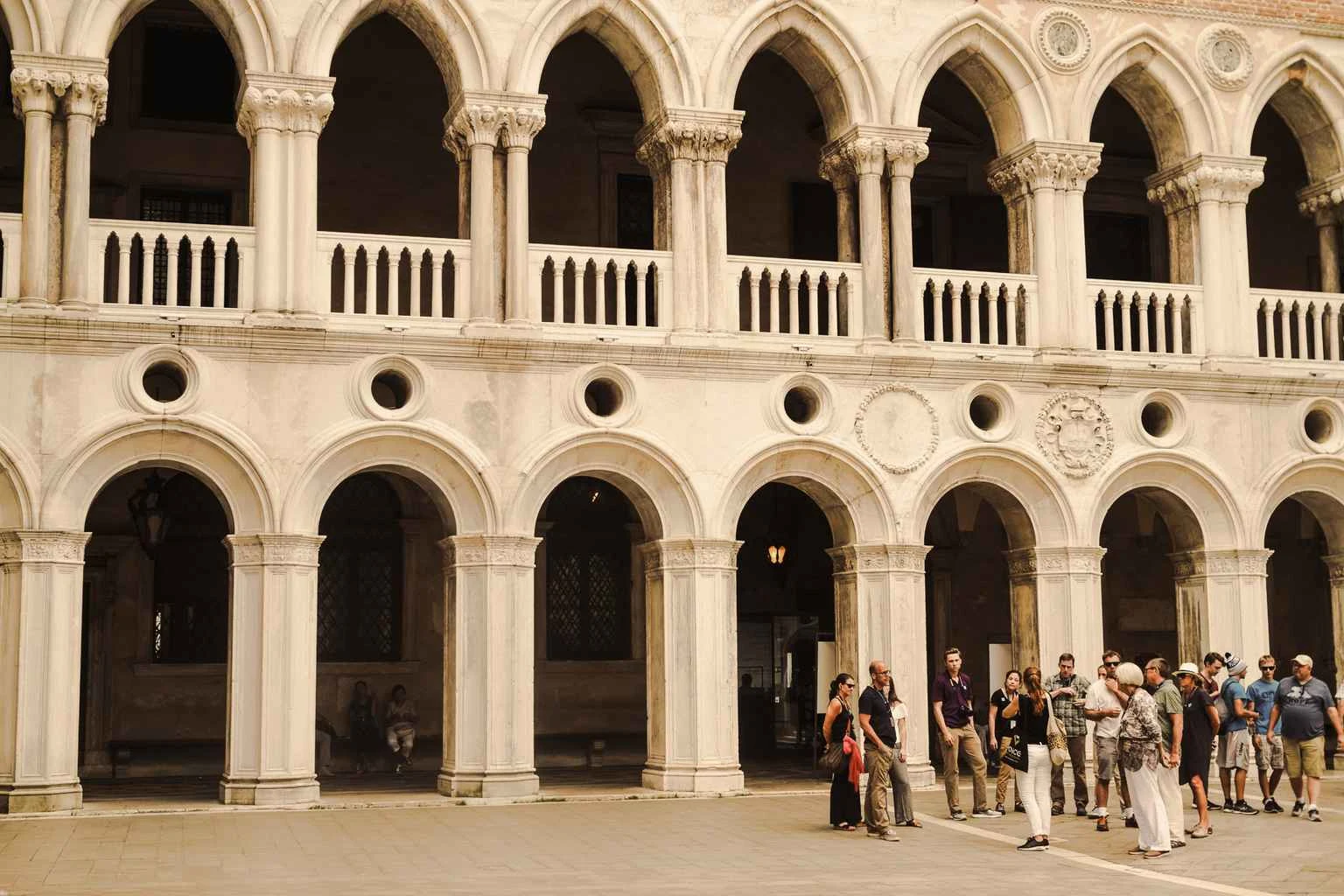 Pristine Legendary Venice: The Doge's Palace at its most peaceful