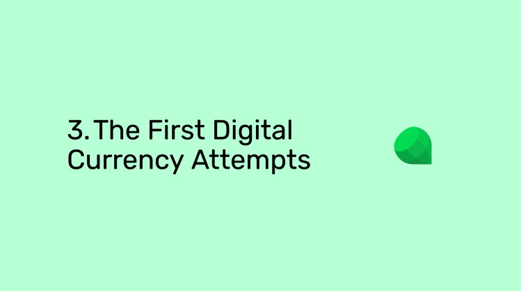 Image for Emerald Blockchain Course: 3. The First Digital Currency Attempts