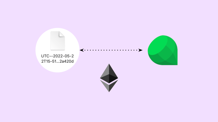 Image for How to Set up an Ethereum Account on Emerald Wallet Using Your Private Key JSON File