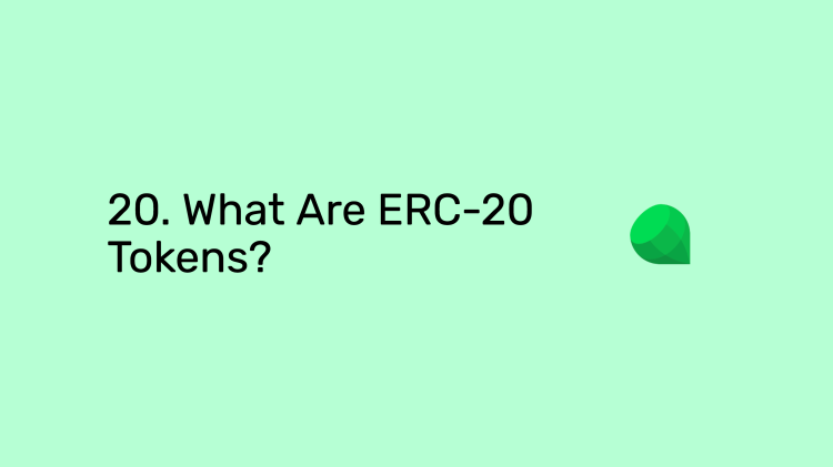 Image for Emerald Blockchain Course: 20. What Are ERC 20 Tokens?