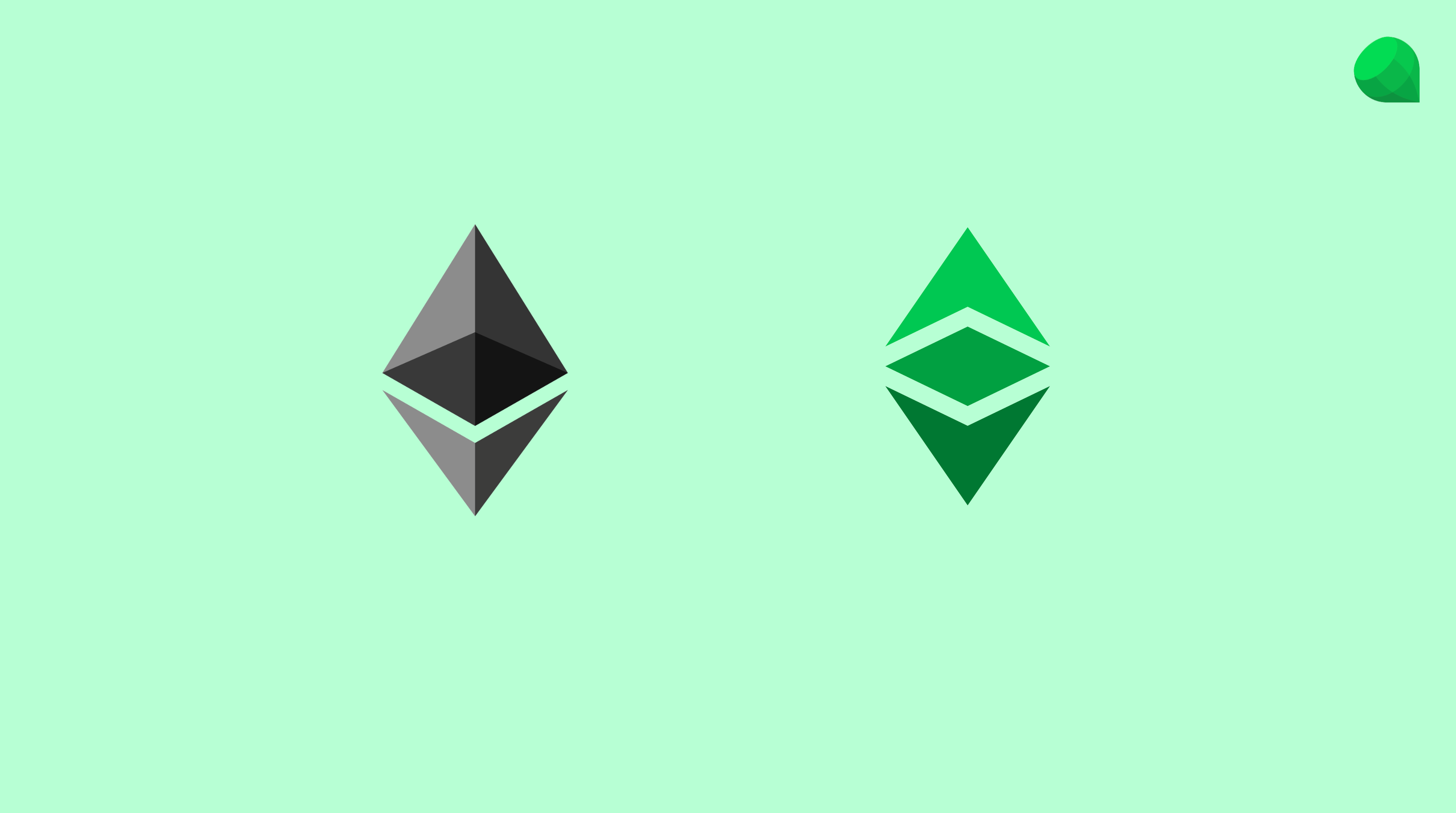 ETH and ETC.