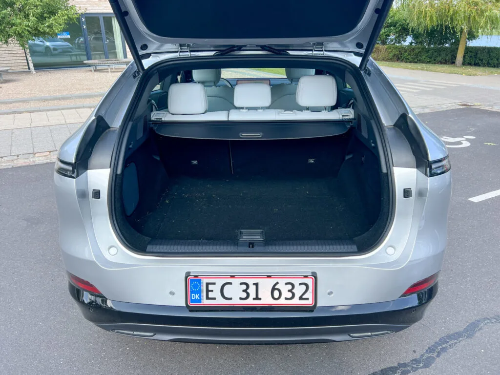 Bagageutrymme i Xpeng G6 