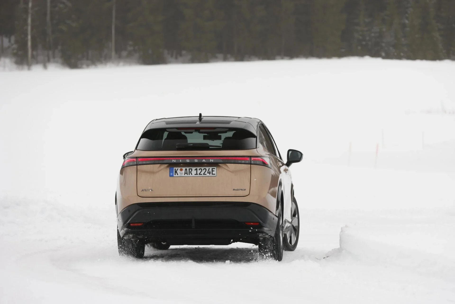 Vinterkörning i snö