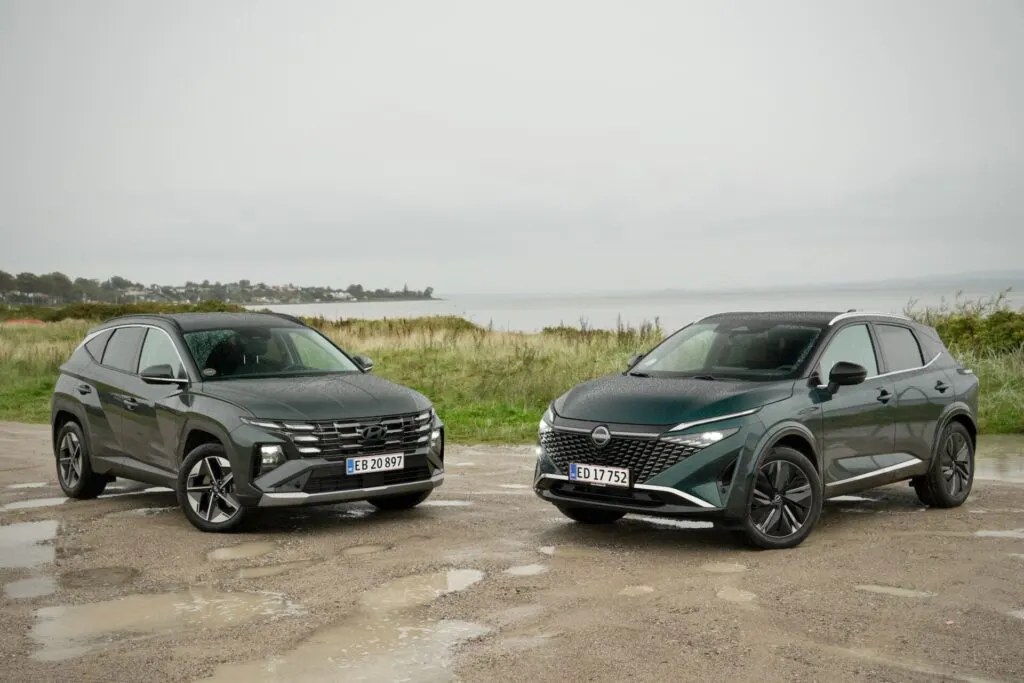 Nissan Qashqai vs Hyundai Tucson (2)