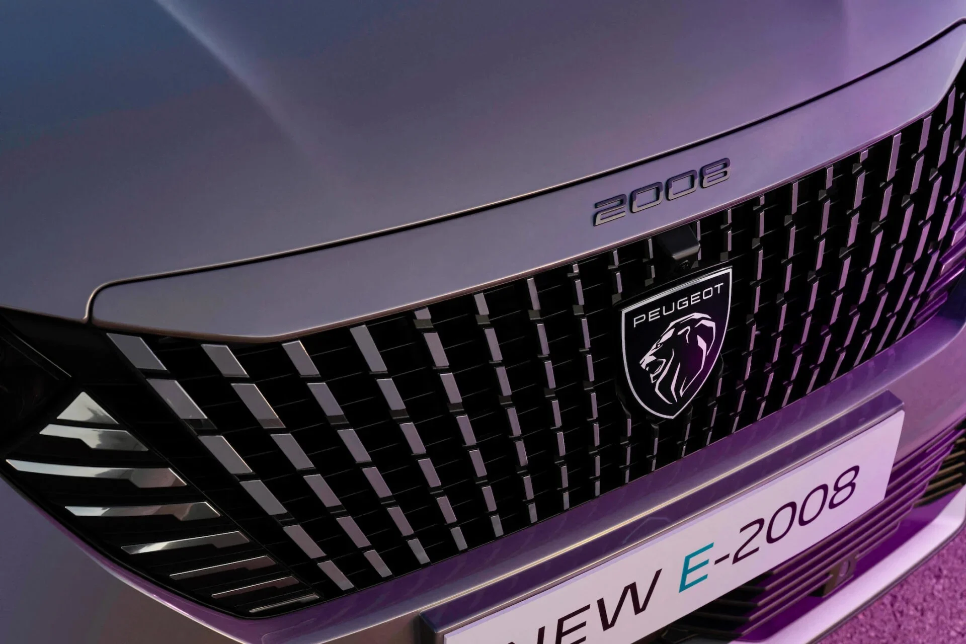 Fronten på Peugeot-E-2008