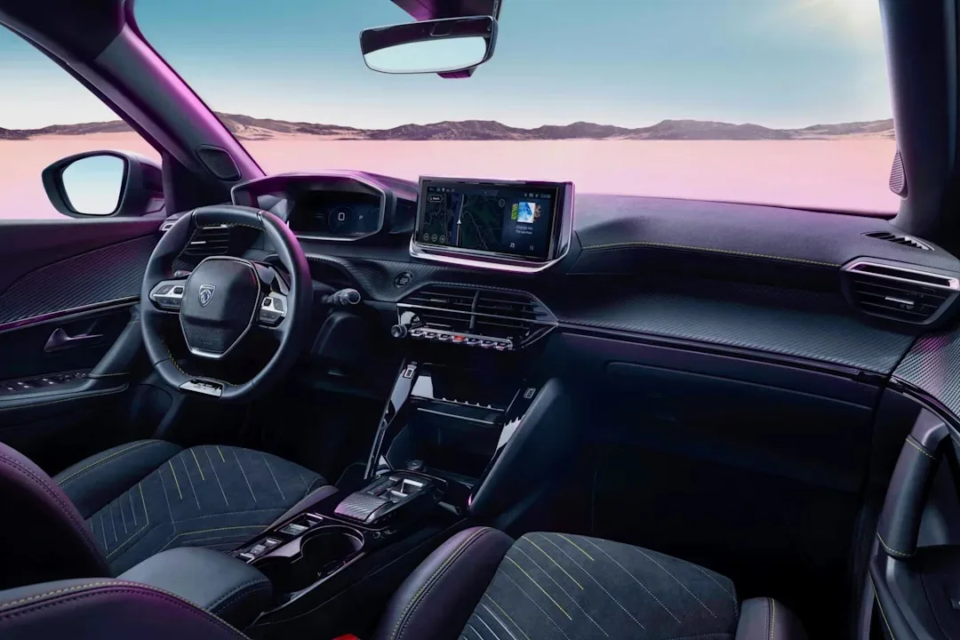 Förarmiljö i Peugeot