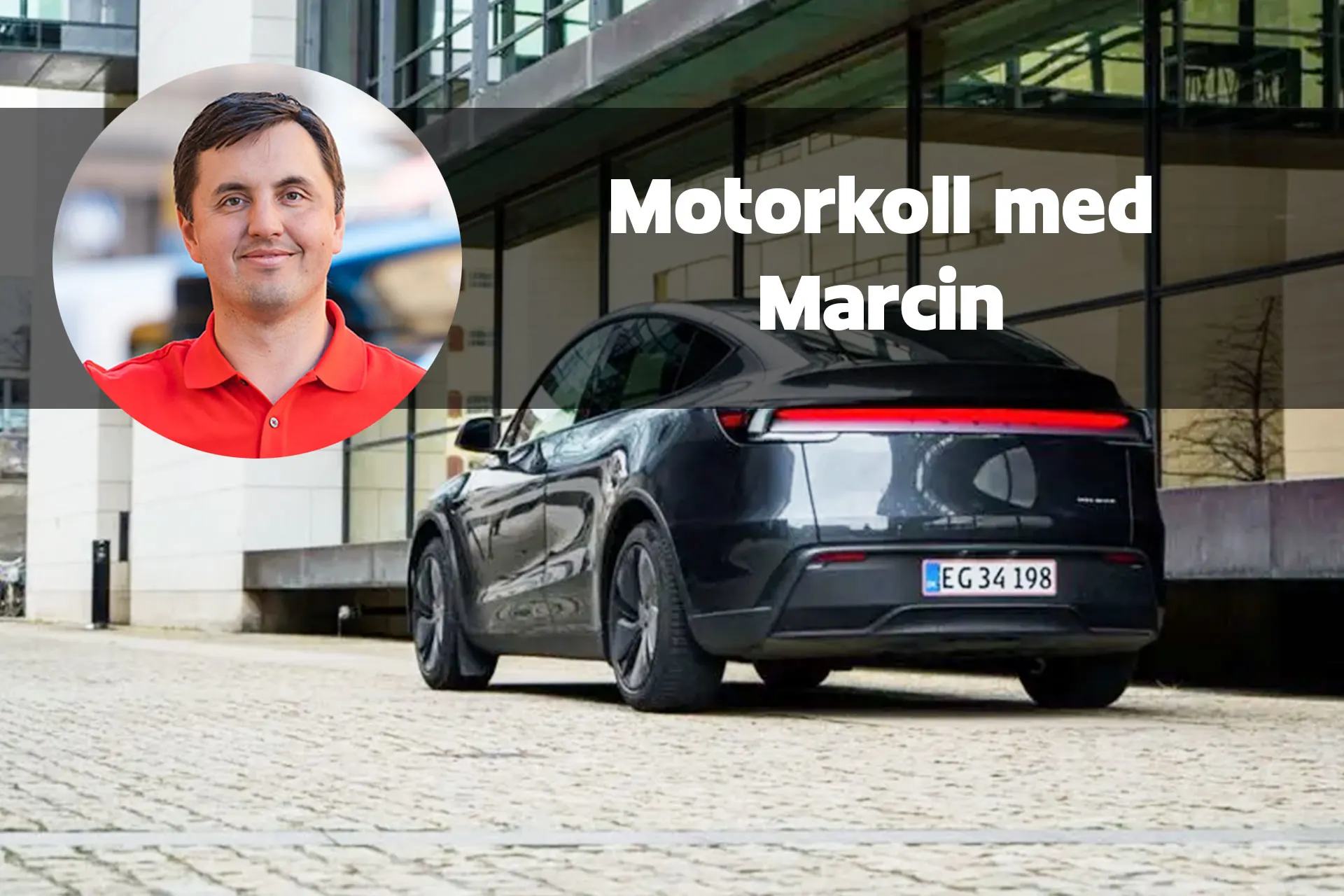 Grafik över bil på Tesla model y