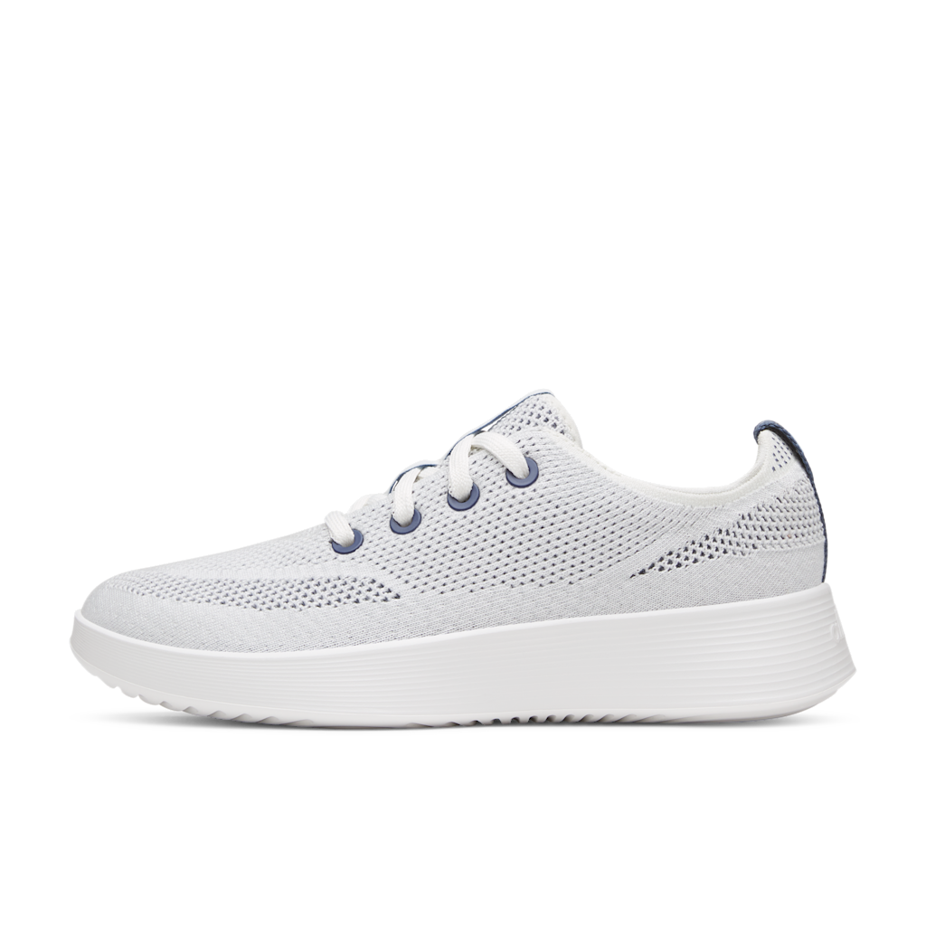 Men's Tree Runners - Jet Black (White Sole)