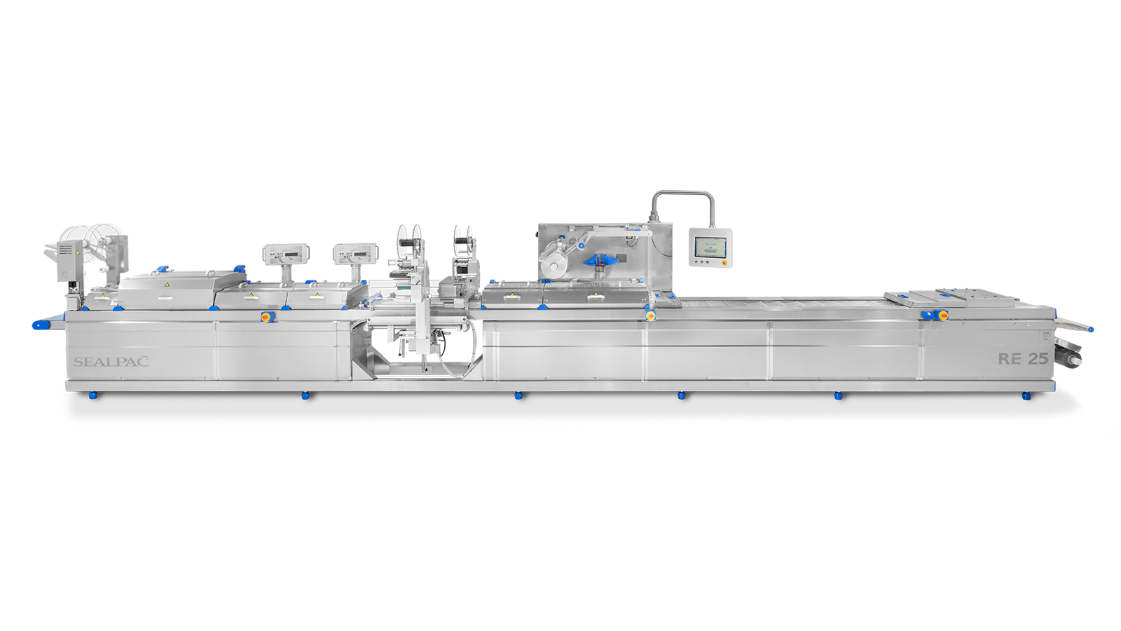 The SEALPAC RE25 thermoformer can work with vacuum, MAP and shrink solutions. All packaging solutions can be equipped with Easy-opening such as EPP (Easy Peel Point) and reclosable solutions.