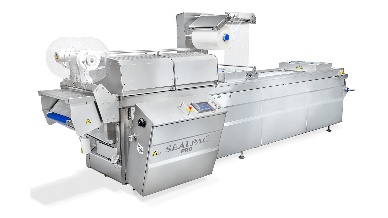 SEALPAC PRO thermoformer. Packaging of food using MAP and vacuum.