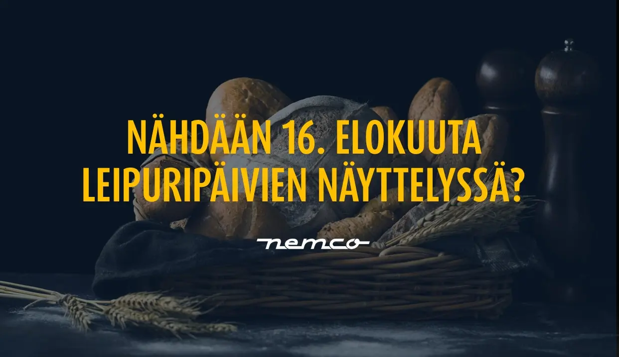 Nemco mukana Leipuripäivillä Helsingissä