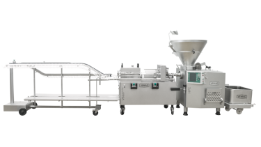 Vemag HP10L + VS227 + AH 219 | Vemag suurikapasiteettinen makkaralinja | Makkaralinjat ja -ruiskut | Nemco