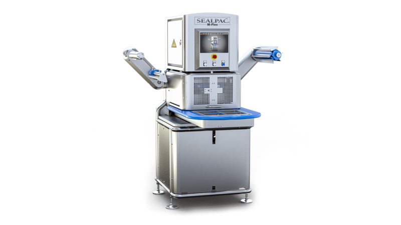 SEALPAC M-FLEX semi-automatisk traysealer og topforsegler | Traysealer til fødevarer | Idéel til testkøkkener, kantiner og startups | Nemco