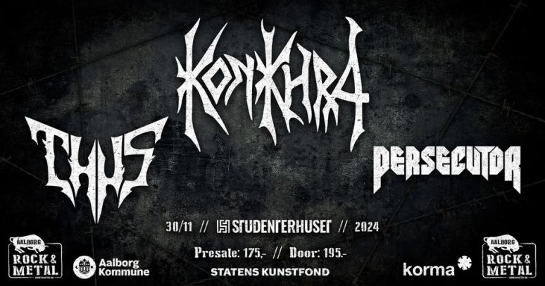 ARM koncert feat. THUS + Persecutor + Konkhra