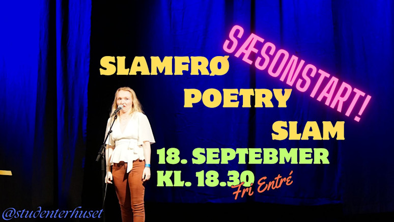 Slamfrø Poetry Slam Sæsonstart