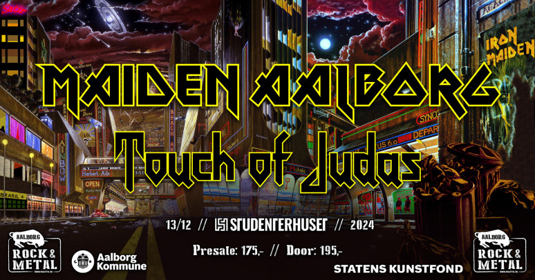 ARM concert feat Maiden Aalborg & Touch of Judas 