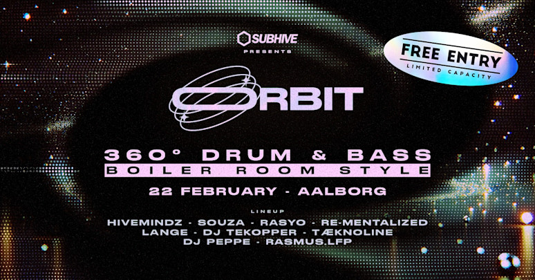 SUBHIVE ORBIT - Boiler Room/360° Drum & Bass Rave