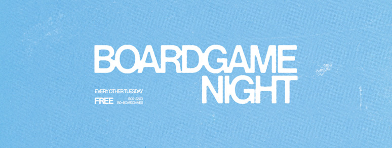 BOARDGAME NIGHT #1