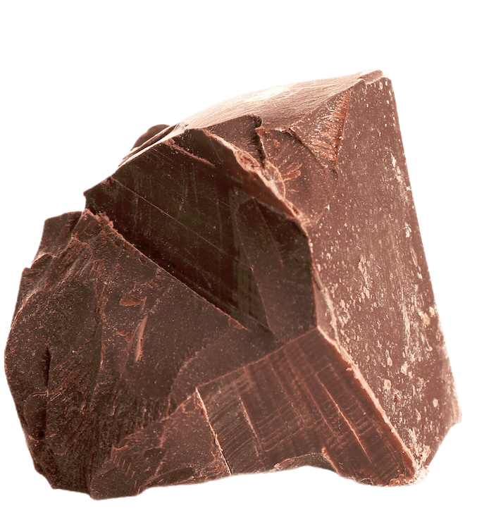 A sizeable chunk of chocolate.