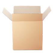 A cardboard box representing Hearthside's carton offerings